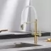 Смеситель для кухни под фильтр Rose R458G золотой сатин