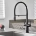 Смеситель для кухни под фильтр Rose R458H черный