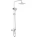 Душевая система Rose R1336F белый/хром