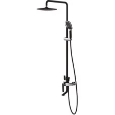 Душевая система Rose R1336H черный/..