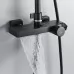 Душевая система Rose R1896H-6 черный