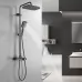 Душевая система Rose R1896H-6 черный