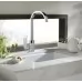 Смеситель для кухни Rose R1713 хром
