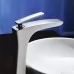 Смеситель для умывальника Rose R2711F белый/хром
