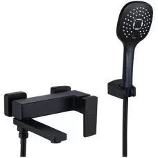 Смеситель для ванны Rose R2802H чер..