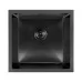 Кухонная мойка ARFEKA ECO AR 450*450 BLACK PVD NANO DECOR MILLET GRAINS