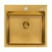 Кухонная мойка ARFEKA ECO AR 500*500 GOLD PVD NANO DECOR