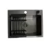 Кухонная мойка Wisent WS35044B PVD Графит