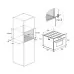 Духовой шкаф Meferi MEO609BK MICROWAVE