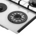 Газовая варочная панель Meferi MGH604WH GLASS POWER