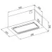 Встраиваемая вытяжка Meferi SMARTBOX60WH GLASS POWER