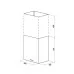 Купольная вытяжка Meferi ROOMBOX40BK COMFORT