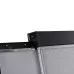Телескопическая вытяжка Meferi SLIDEBOX60BK GLASS ULTRA
