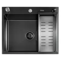  Кухонная мойка FUTUR FK 5550 Eco EMBOSSING POP-UP STANDART ..