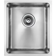 Кухонная мойка Paulmark Yuni PM904438-BS 38x44 нержавеющая сталь