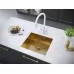 Кухонная мойка Paulmark ALLER 48 UNI PM804844-BG 48x44 брашированное золото