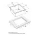 Кухонная мойка Paulmark ALLER 44 UNI PM904444-BS 44х44 брашированная сталь