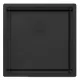 Кухонная мойка Paulmark NEXT 44 UNI PM214444-MBN 44х44 черный матовый