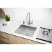 Кухонная мойка Paulmark NEXT 48 UNI PM214844-BS 48х44 брашированная сталь
