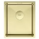 Кухонная мойка Paulmark NEXT 38 UNI PM213844-LG 38х44 светлое золото