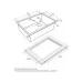 Кухонная мойка Paulmark NEXT-SKEW 74 UNI PM887444-GM 74х44 вороненая сталь