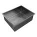 Кухонная мойка Paulmark NEXT-SKEW 54 UNI PM885444-GM 54х44 вороненая сталь