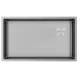Кухонная мойка Paulmark NEXT-SKEW 74 UNI PM887444-BS 74х44 нержавеющая сталь