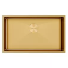 Кухонная мойка Paulmark NEXT 74 UNI PM217444-BG брашированное золото