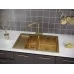 Кухонная мойка Paulmark KRONER 78/2SF PM227851-BGR 78х51 брашированное золото