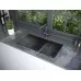 Кухонная мойка Paulmark GERBERG 78/2S UNI PM227844-GM 78х44 вороненая сталь