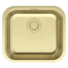 Кухонная мойка Paulmark VELLO 48 UNI VE48-LG 48х44 светлое золото