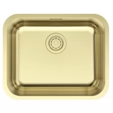 Кухонная мойка Paulmark VELLO 53 UNI VE53-LG 53х43 светлое золото