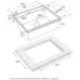 Кухонная мойка Paulmark STEPIA-590 IT-GRANIT  PM115951 59х51