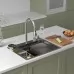 Кухонная мойка Roxen Stage Plus 560250-60 60х48 Satin