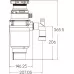 Измельчитель бытовых отходов Paulmark Intenso I-400 Standart