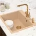 Дозатор для моющего средства Paulmark Kraft D003-G золото