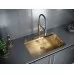 Дозатор для моющего средства Paulmark Decus D004-BG брашированное золото
