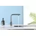 Смеситель для кухни под фильтр Paulmark Urban Ur213104-BS никель