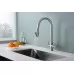 Смеситель для кухни под фильтр Paulmark Lange La214212-BS никель