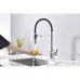 Смеситель для кухни под фильтр Paulmark Magneto One Ma213188-BS брашированная сталь