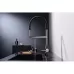 Смеситель для кухни под фильтр Paulmark Tornado To213402-GB черный глянцевый