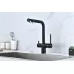 Смеситель для кухни под фильтр Paulmark Serpentine Se213222-401 гранит