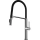 Смеситель для кухни Paulmark Barrel Ba214029-BS нержавеющая сталь