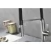 Смеситель для кухни Paulmark Barrel Ba214029-BS нержавеющая сталь