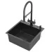 Кухонная мойка Roxen Simple 50 PVD Black