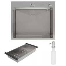 Кухонная мойка Roxen Simple 55 Satin