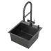 Кухонная мойка Roxen Simple 45 PVD Black