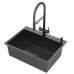 Кухонная мойка Roxen Simple 65 PVD Black
