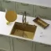 Кухонная мойка Roxen Simple 60 PVD Gold Текстура
