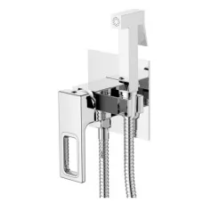 Смеситель с гигиенической лейкой Gerhans K15227 хром